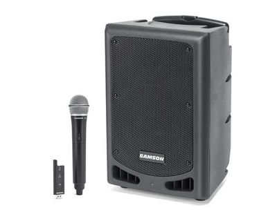 Samson XP208W Rechargeable Portable PA with Handheld Wireless System and Bluetooth