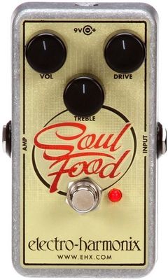 Electro Harmonix Soul Food Distortion Fuzz and Overdrive