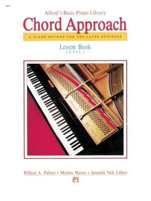 Alfred Basic Piano Chord Approach Lesson Book 1