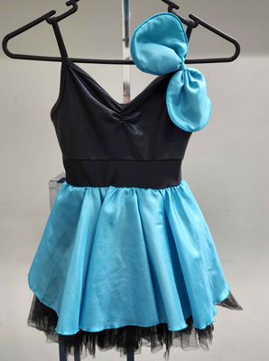 Blue/black dress - Size Child 8