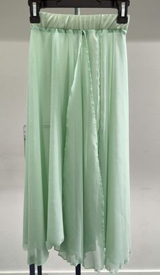 Mint Chiffon Skirt - Size XSM