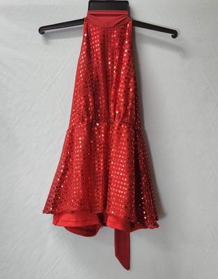 Red Sequin Dress