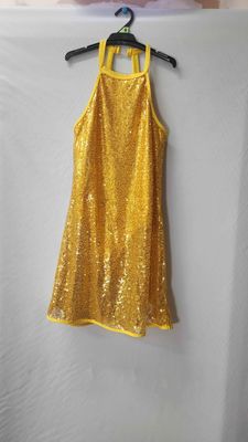 Gold Sequin Dress