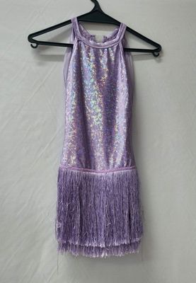Purple Tassel Dress