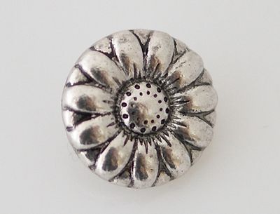 Small Top - Silver Flower