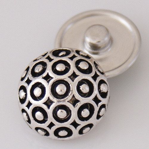 Large Top - Black/Silver Dome