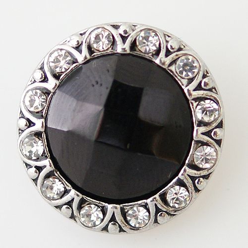 Large Top - Black/Bling Faceted