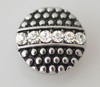 Small Top - Black, Silver, Row of Bling