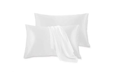Silk Pillowcase - Envelope Design in Winter White