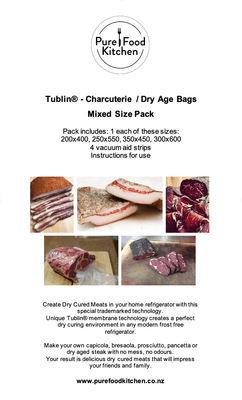 6. Tublin&reg; - Charcuterie / Dry Age Bags - Mixed Pack