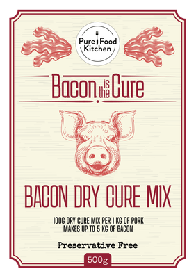 C5. Bacon Dry Cure Mix - 500g Pouch