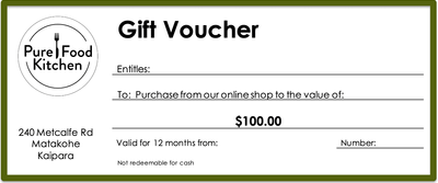 V3. Product Gift Voucher - $100.00