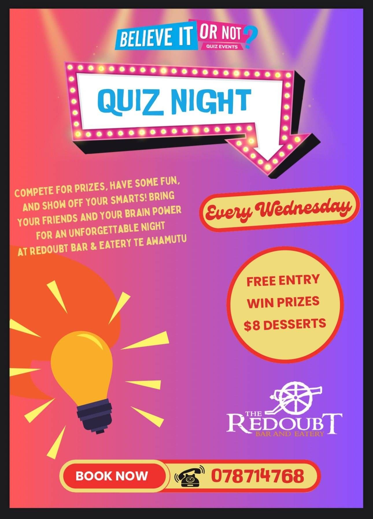 Wednesday Quiz Night
