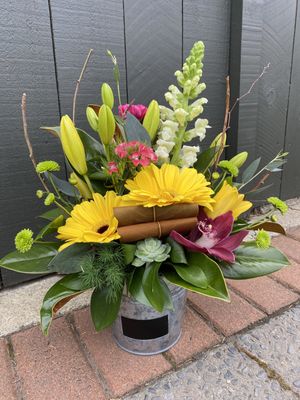 Bright Flower Pot