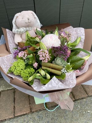 Baby Bouquet in a Bag