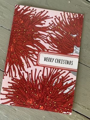Christmas Pohutukawa Card