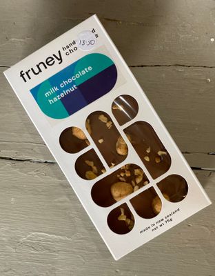A Fruney - Milk Chocolate Hazelnut Tablet