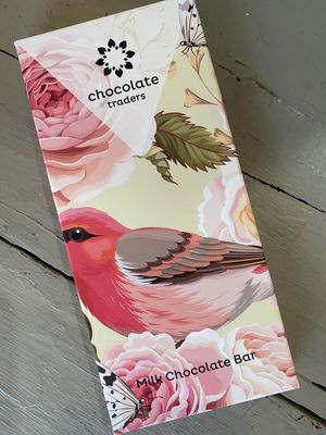 Pretty Bird - Milk Chocolate Block