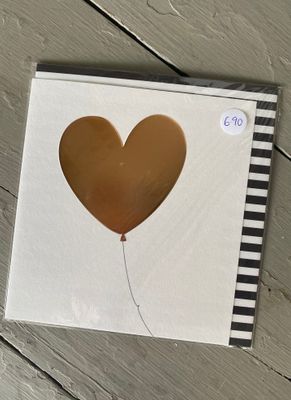 Copper Heart Card