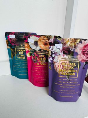 Luxe Bath Crystals - 3 Scents