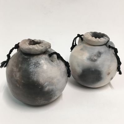 Barrell-Fired pots