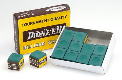 Pioneer Chalk x 12 Cubes - Green