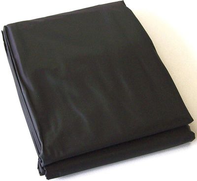 8ft Table Cover - Black