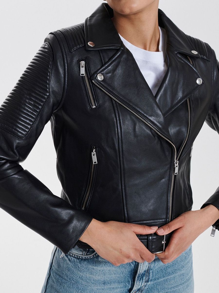 Ena pelly leather jacket on sale sale