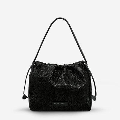 STATUS ANXIETY Point Of No Return Bag - Black Bubble