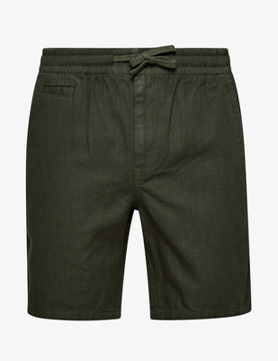 SUPERDRY Vintage Over-dyed Shorts - Dark Moss