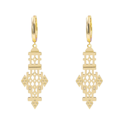 SILVER LININGS COLLECTIVE Florence Earrings 18K Gold Plated