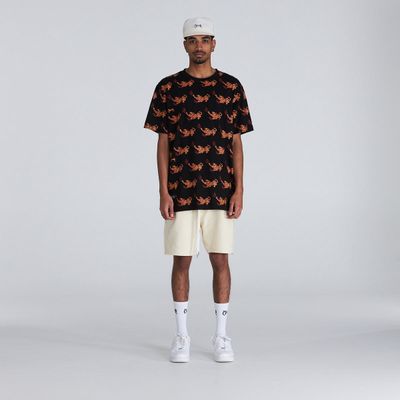 CRATE Tiger All Over T-Shirt - Black