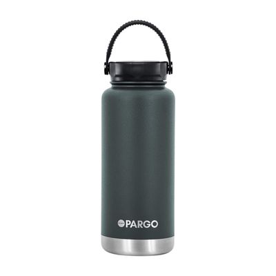 PARGO PROJECT 950ml Insulated Sports Bottle - BBQ Charcoal w/ Straw Lid