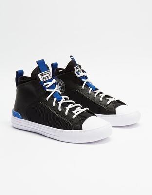 CONVERSE ALL STAR CT Ultra Mid - Black/Cyber Grey/Dial Up Blue