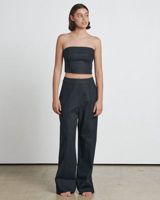BARE BY CHARLIE HOLIDAY The Tailored Pant - Black