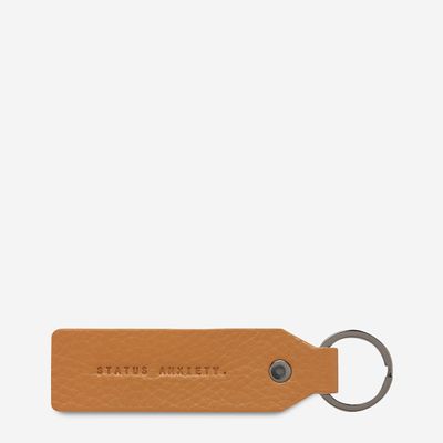 STATUS ANXIETY Make Your Move Key Ring - Tan