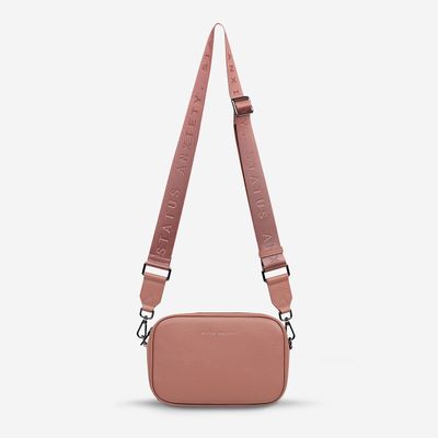 STATUS ANXIETY Plunder With Webbed Strap - Dusty Rose