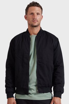 THE ACADEMY BRAND Standard Issue Bomber - Black