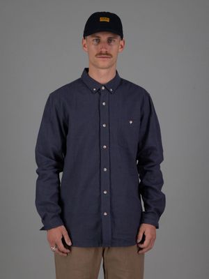 JUST ANOTHER FISHERMAN Anchorage Shirt - Blue