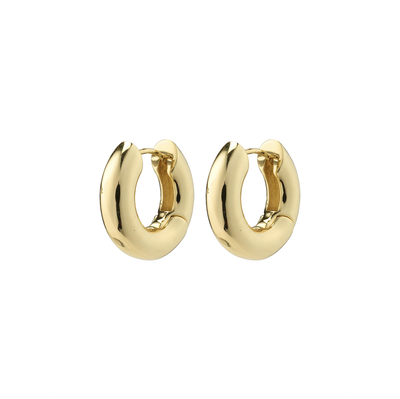 PILGRIM Aica Recycled Chunky Hoop Earrings - Gold Plated