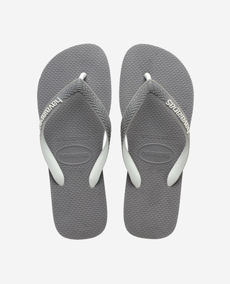HAVAIANAS Top Mix Jandals - Grey/White