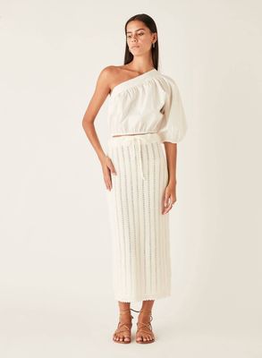 ESMAEE Aegean Skirt - White