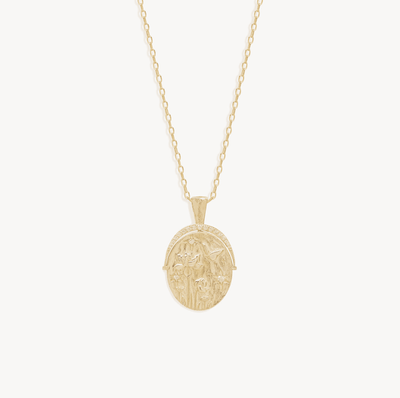 BY CHARLOTTE Everything You Are Is Enough Small Necklace - 18k Gold Vermeil