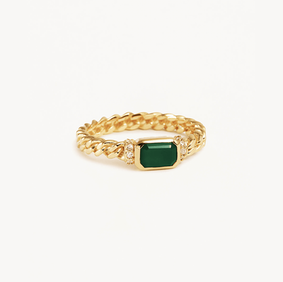 BY CHARLOTTE Strength Within Ring - 18k Gold Vermeil