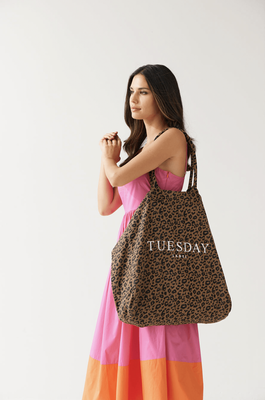 TUESDAY LABEL Holiday Bag - Faded Leo