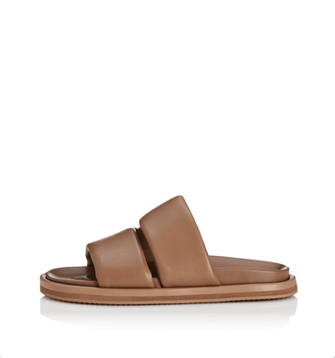ALIAS MAE Dawn Sandals - Pecan Leather