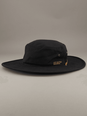 JUST ANOTHER FISHERMAN Explorer Wide Brim Hat - Black