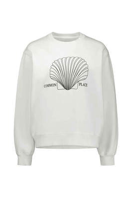 COMMON PLACE DISTRIBUTION Shell House Sweatshirt - Natural