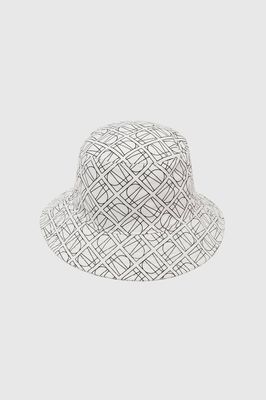 CAMILLA AND MARC Jaycee Printed Bucket Hat - Soft White