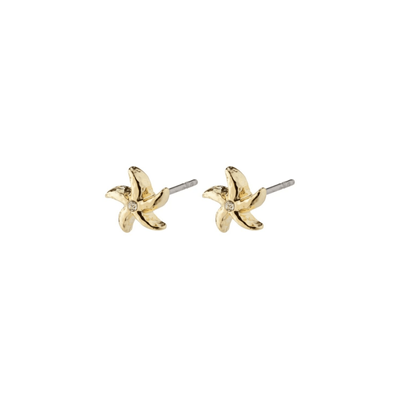 PILGRIM Oakley Recycled Starfish Earrings - Gold Plated